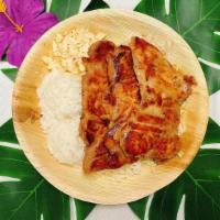 BBQ Chicken · Grilled boneless chicken marinated in our Hawaii-inspired BBQ sauce