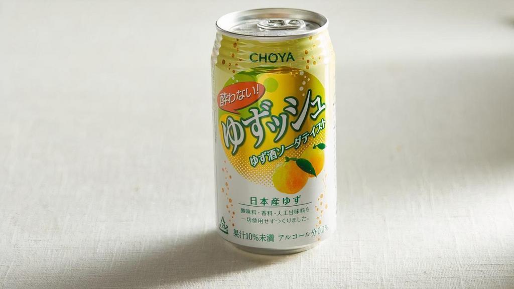 Choya Yuzu (Citrus soda) · 