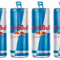 4 Red Bull Sugarfree  · 