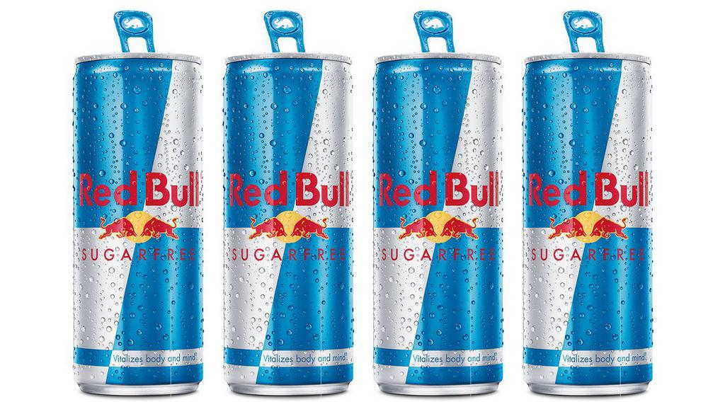 4 Red Bull Sugarfree · 