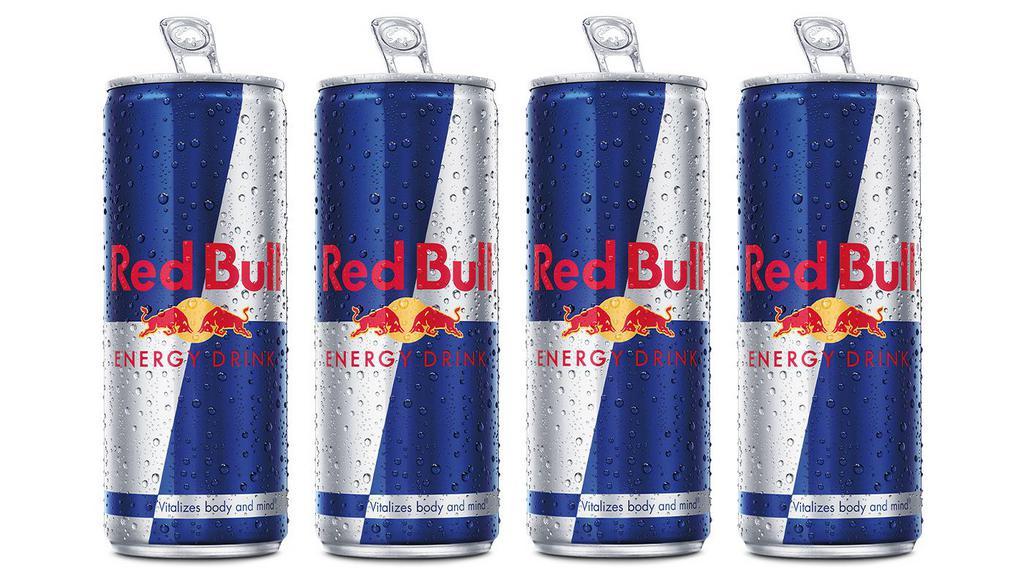 4 Red Bull Energy Drinks · 