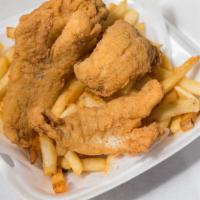 Fish & Chips (2 Pieces (Extra Small)) · Fish choice: Basa, Snapper, Sole, Tilapia or Catfish.