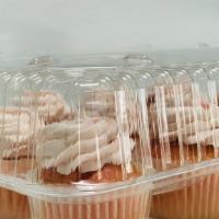 Pack (12) Cupcakes  · One dozen of  delicious cupcakes of your flavor choice with light and fluffy frosting.