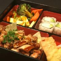 Bento Combinations  · Choose Two Items.