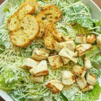 Caesar Salad · Romaine, parmesan, herb croutons, caesar dressing.