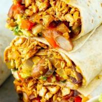 Cantina Burrito · Make the own, burrito, choice of meat, mexican rice, beans, pico de gallo and home made sals...
