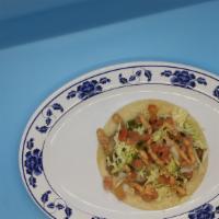 Fish Taco · Cabbage, pico de gallo, chipotle, mayo and home made salsa.