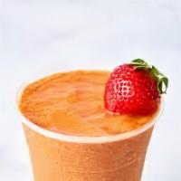 Sunrise Smoothie · Strawberry, Banana, Orange Juice, and Honey