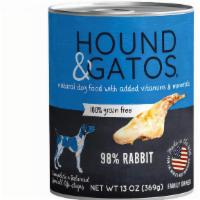 Hound & Gatos 98% Rabbit 13 Oz · 