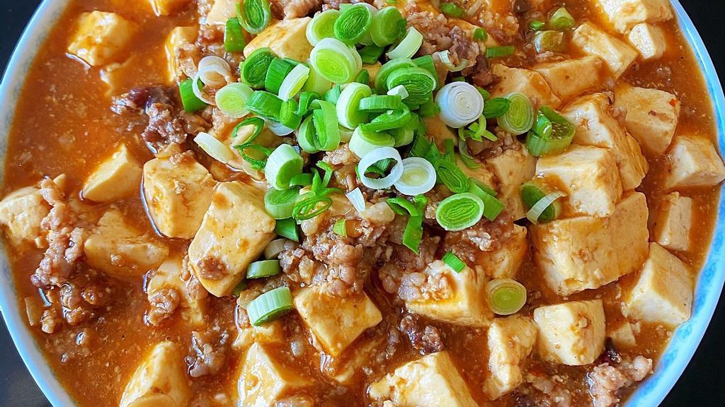 Tofu with Ground Pork  · 豆腐肉沫