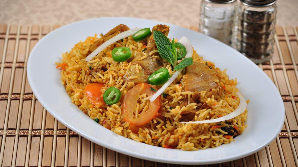 Lamb Biryani · Stir fried rice with lamb and special blend of spices.