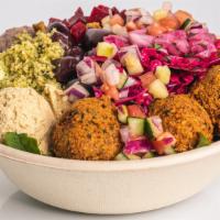 Classic Mediterranean Bowl · All the classic Mediterranean flavors made with couscous, Cucumber, Tomato, Red Onion, Mixed...
