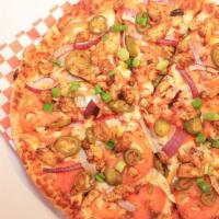Spicy Tandoori Pizza (Personal 8
