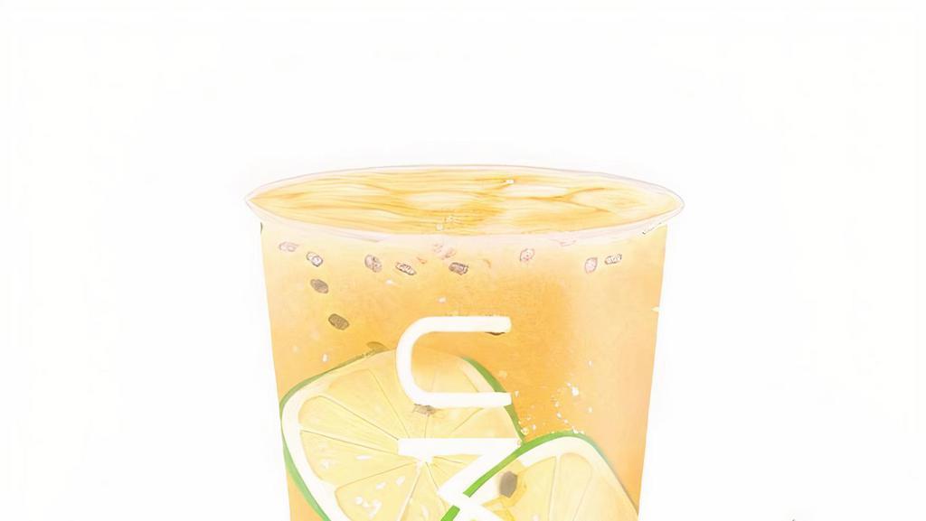 Passion Fruit & kumquat Green Tea w/ Aloe 百香金桔 (1) · Passion fruit jasmine green tea w/ kumquat (700cc )