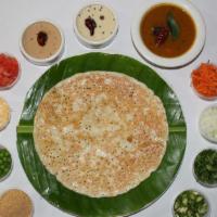 Uttapam Choice · Build you own uthappam at your choice.  no limit on number of topping.