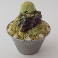 Coco Green Tea Shaved Ice · 