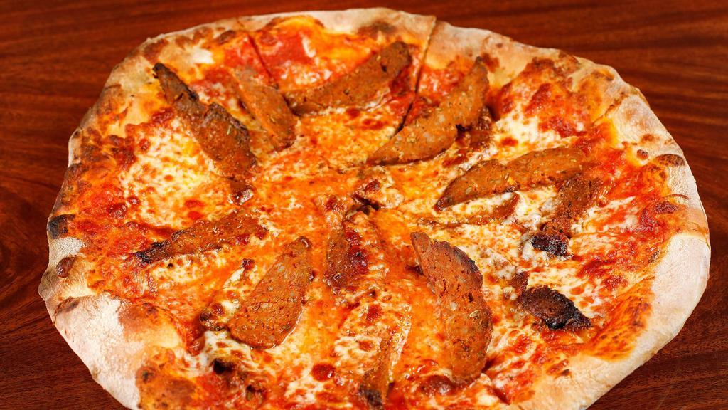 Pizza con Homemade Salsiccia (12