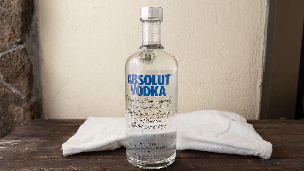 Absolute Vodka 750 ml. · 