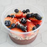 Acai Bowl  · acai,almond milk, banana, mixed berry, granola