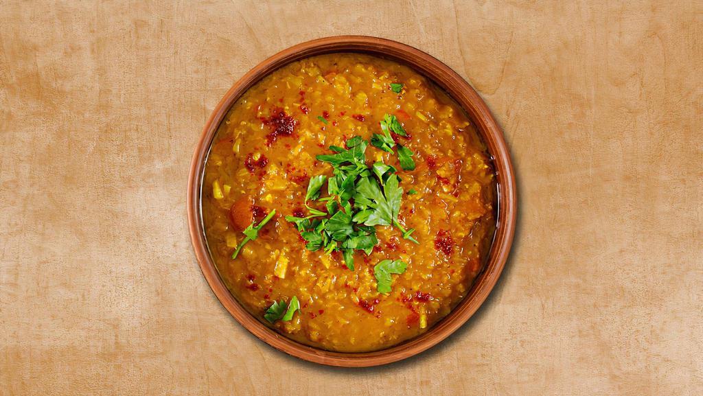 Yellow Light Lentil · Delightful yellow lentil prepared with Indian spices and usually