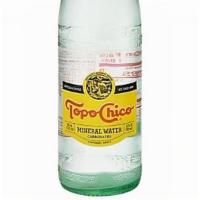 Mineral Water Topochico · Topo Chico is sparkling mineral water sourced and bottled in Monterrey, Mexico since 1895.