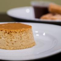 Traditional Flan · Traditional Mexican custard made of milk, sugar, and eggs.