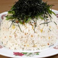 Fried Garlic Rice · Vegan. With shiso, preserved lemon, nori.