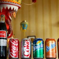 Can Soda · Coke, Diet Coke, Sprite, Sunkist