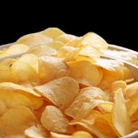 Potato Chips · Potato chips with sauce.