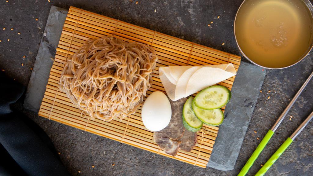 Naeng Myun · 물냉면-Cold Buckwheat Noodle Soup
