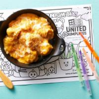 JS1. Kids' Menu: Pork Dumpling Mac and Cheese · 6 pieces. Time to say no to boring Mac and Cheese. Healthier and tastier with Grandma's pork...