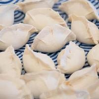 DJ5. [Frozen] Vegetarian Dumplings (20 pcs) · Baby bai choy, mushroom and tofu meat.