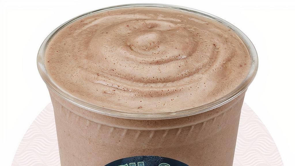 Mocha Java · The perfect caffeine fix with a blend of chocolate, coffee and our signature smoothie mix.