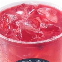 Raspberry Lemonade · Fresh squeezed lemonade shaken with raspberries for an added boost of flavor.