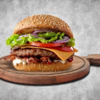 Homie Hamburger  · Classic hamburger, lettuce, tomatoes