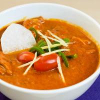 Chicken Curry · Traditional chicken curry.