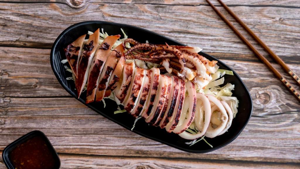 8. Grilled Whole Squid · 