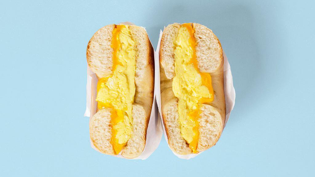 Bagel Egg & Cheese · Your choice of bagel with scrambled eggs and cheese.
