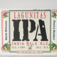 Lagunitas India Pale Ale 6.2% Alc · Lagunitas Brewing Company
