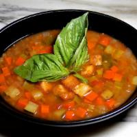 Zuppa Del Giorno · Vegetarian. Home-made soup of the day.