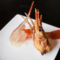 Amaebi Nigiri · Raw Sweet Shrimp