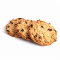 Bite Sized Oatmeal Raisin · Fresh baked oatmeal cookie dough with sweet raisins. A classic cookie you can eat in two bit...