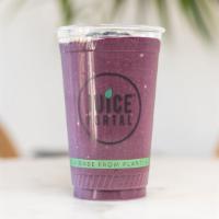 Berry Good · Banana, Strawberry, blueberry and oat milk