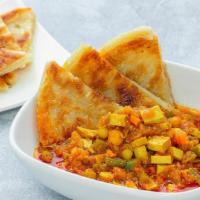 BUN. Palata (Vegetarian) · A flaky layered flatbread bread served with your choice of curry for dipping.