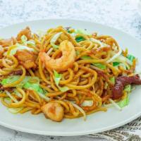 BDQ. House Special Fried Noodle · Noodle with shrimp, chicken meat and cabbage.