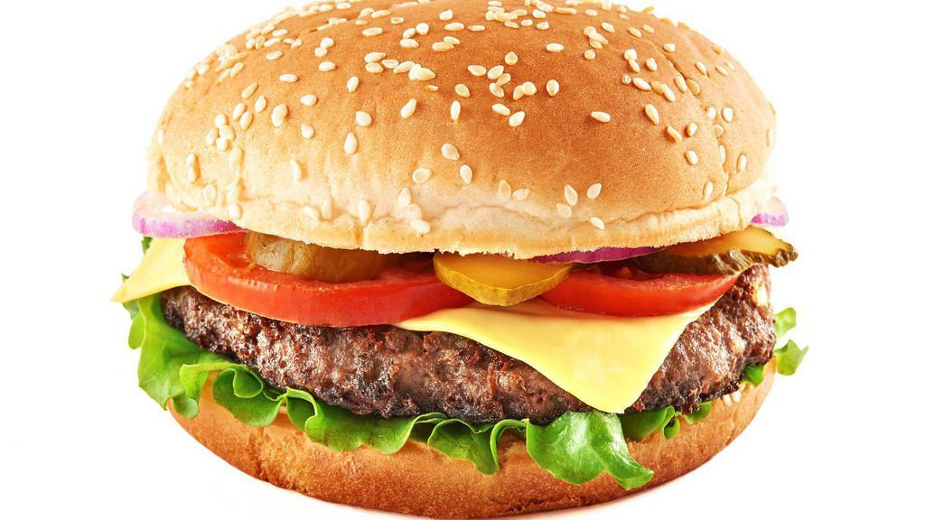 Cheeseburger · Freshly prepared Burger, topped with customer's choice of cheese. Served with customer's choice of additional toppings.