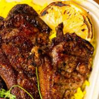 Lamb Chops Plate  · 3 New Zealand lamb chops grilled to tender perfection