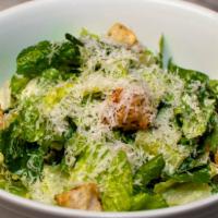 Half Classic Caesar Salad · romaine hearts, garlic croutons, panko crumbs, classic caesar dressing