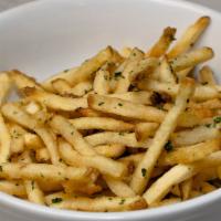 Housemade French Fries · fresh cut kennebec potatoes