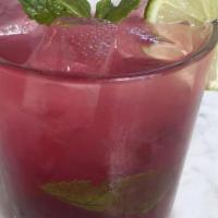 Rad Red Refresher (Mocktail) · This is a refreshing mock-tail made with cactus pear & pomegranate, mint, lime, sparkling wa...